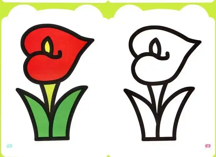 宝宝学画涂色本0-2-3岁儿童画画书籍简笔画学画入门书启蒙幼儿简笔画