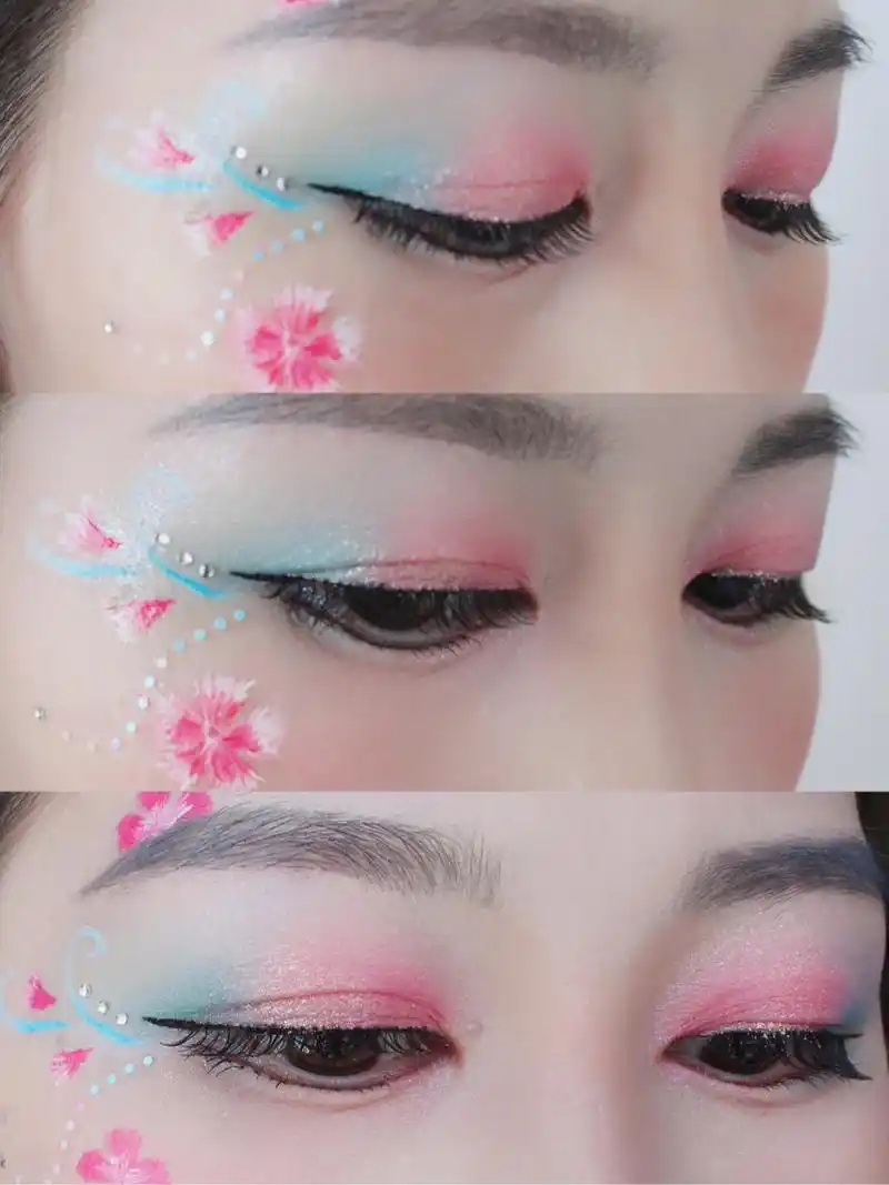 儿童舞台妆超详细眼妆教程94 六一儿童节舞台眼妆 一键get同款 详细