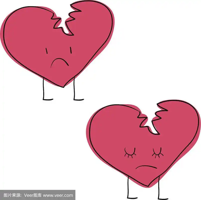 心碎,乱画,性格,悲哀,悲痛