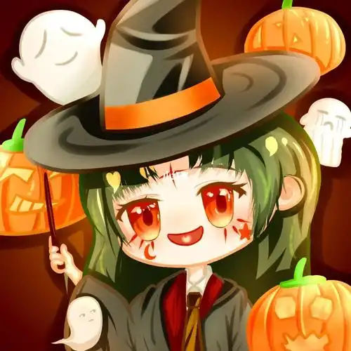 万圣节的小女巫