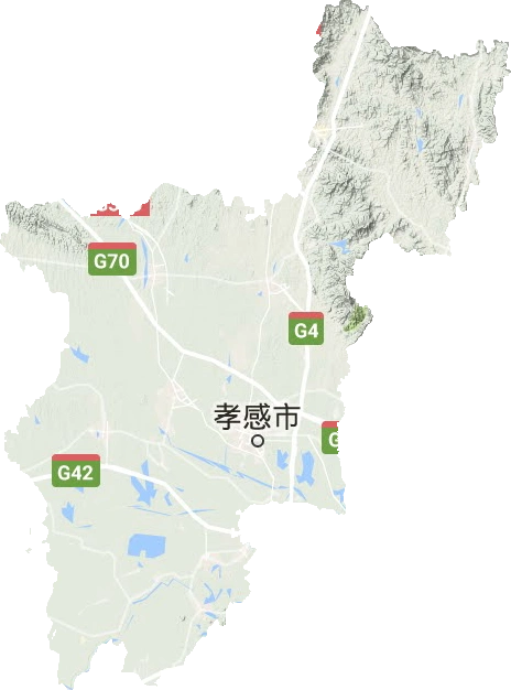 孝感市行政区域简介