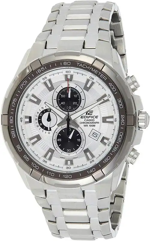 casio 卡西欧 edifice系列极速赛车运动钢带男表 ef-539d-7a