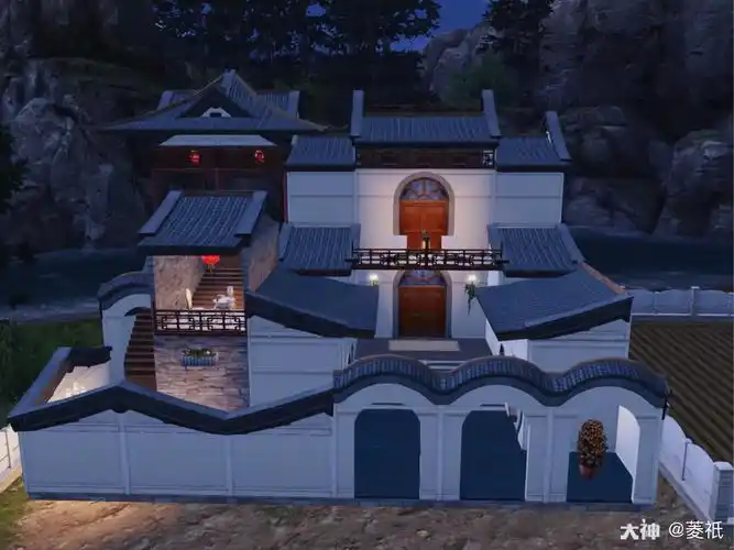 憋了半个月的地主四合院终于落地了,一直都很喜欢四合院,但是又不想