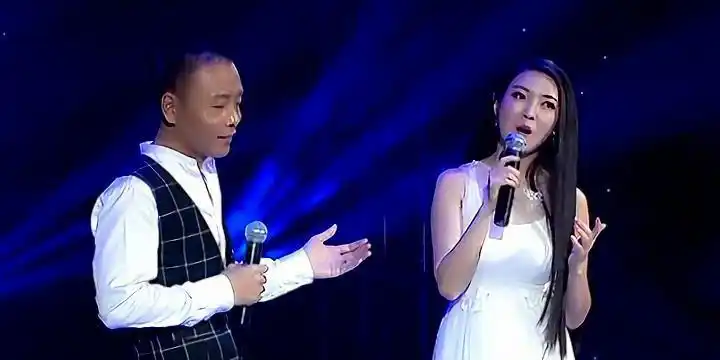 祁隆任妙音太大胆了合唱一首歌不是一般的肉麻