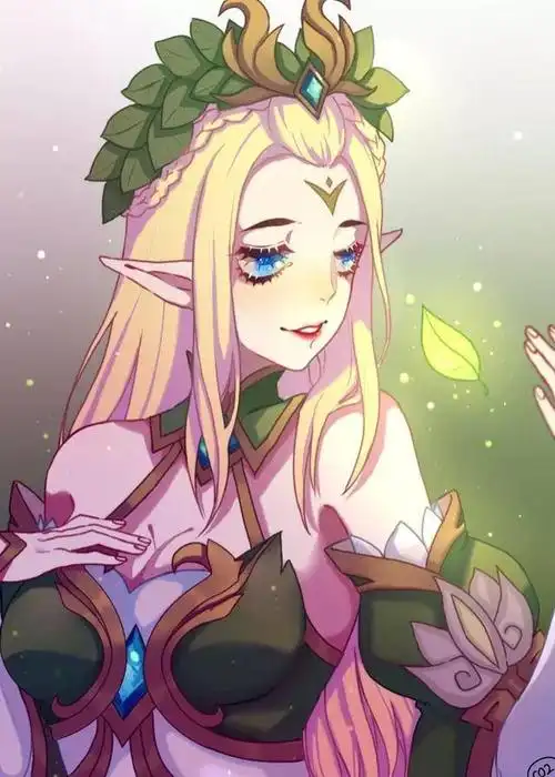 王昭君9:q版可爱                   望王昭君是凤凰形象,是一位女神