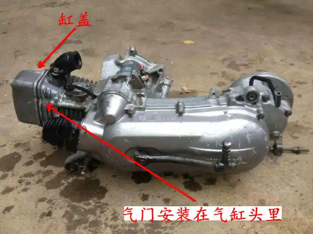 展开全部 五羊本田100小公主踏板车,气门安装在发动机的气缸头内,要