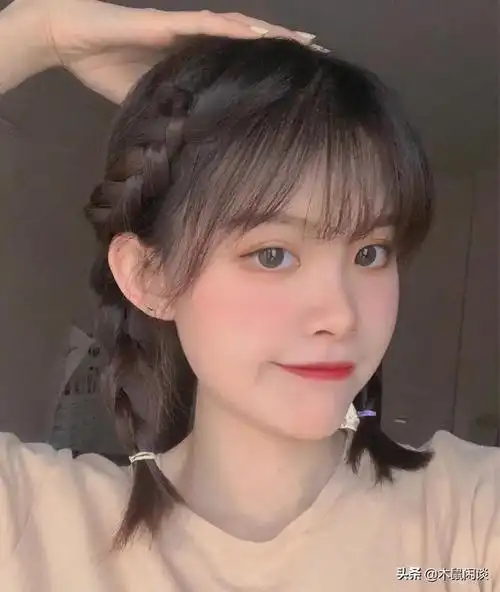 中短发适合夏天的简单发型,手残党必备