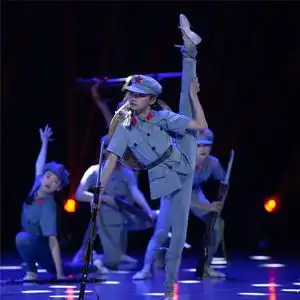 少儿军装舞蹈服
