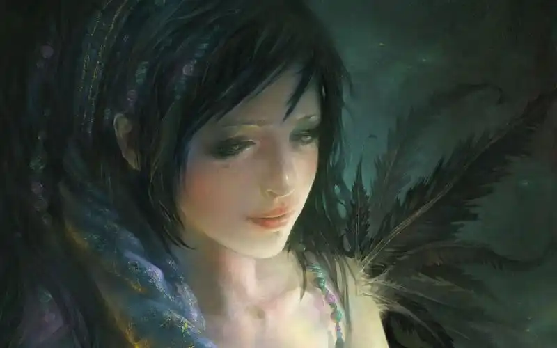 哭泣的公主壁纸高清原图查看