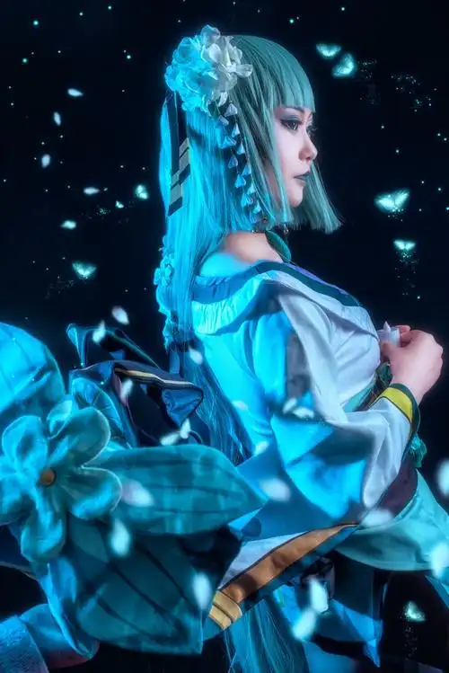 阴阳师#-青行灯cos- 幽蝶花舞下一个故事是… - 半次元 - acg爱好者