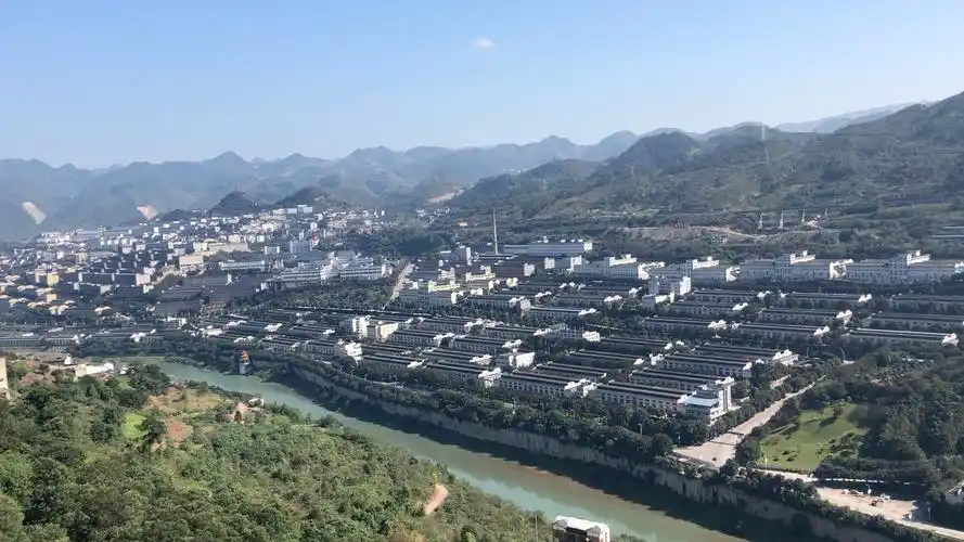 茅台酒厂全景拍摄