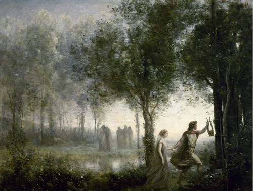 orpheus leading eurydice from the underworld柯罗超高清8.4m图