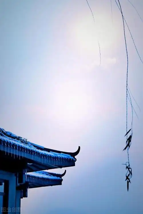 下雪啦冬日唯美雪景图片一起欣赏雪中浪漫的意境