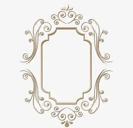 欧式简约边框素材素材免费下载_觅元素
