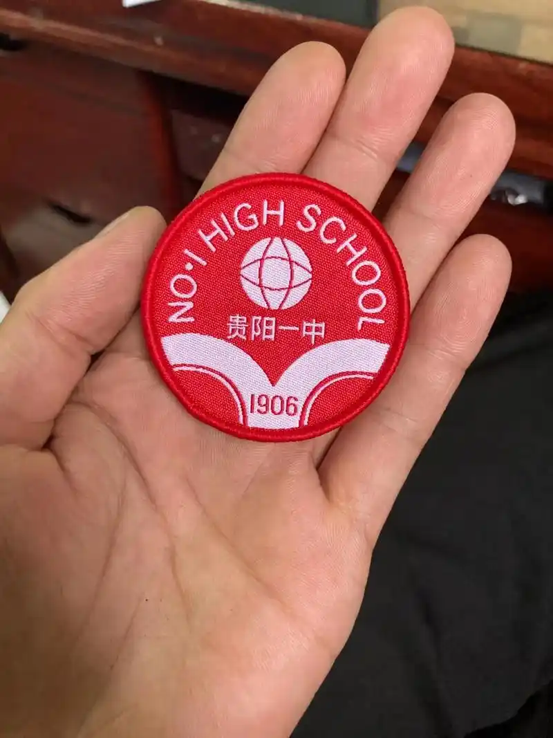 校徽 #校标 #军训标志 #徽章 - 抖音