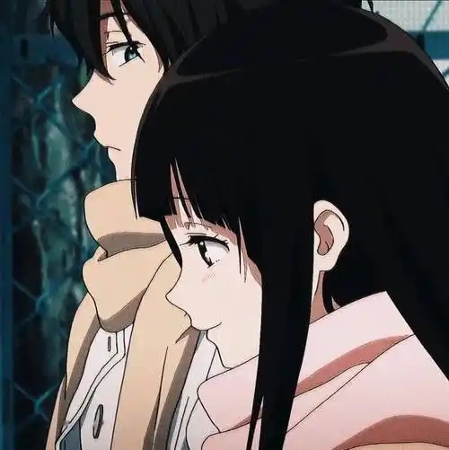 暧昧氛围的情侣头像