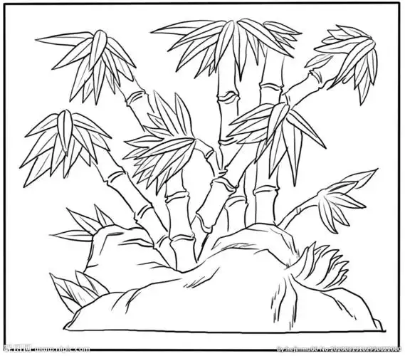 梅兰竹菊设计图__绘画书法_文化艺术_设计图库_昵图网nipic.com