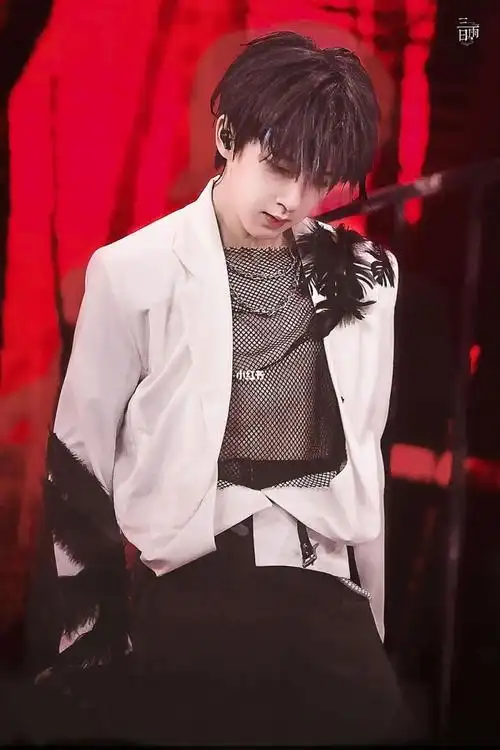 时代少年团5月粉丝见面会贺峻霖神图