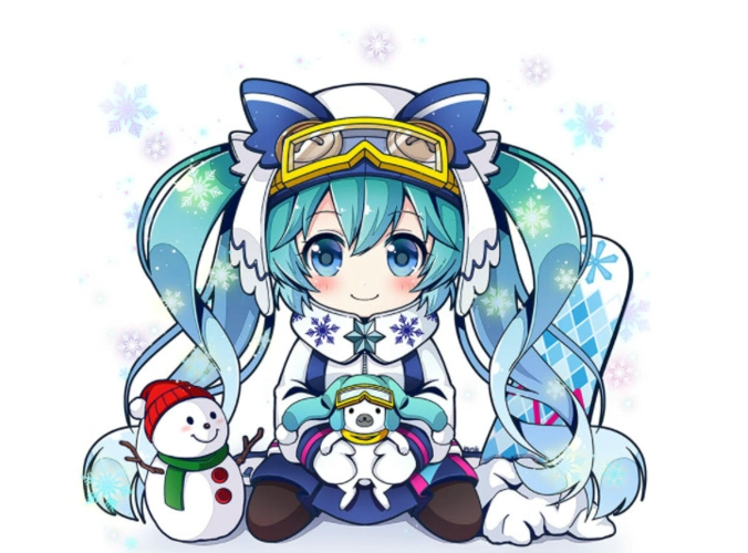 七大星座专属q版初音未来摩羯座的萌可爱巨蟹座的美到爆炸