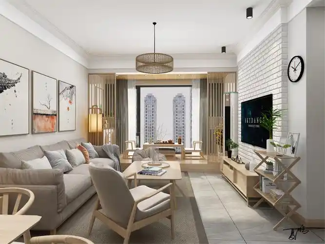 日式简约风格|空间|家装设计|夏晗12 - 原创作品 - 站酷 (zcool)