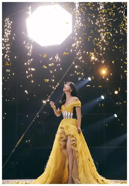 贾玲变身闪电时尚女王抢眼登场惊艳全场