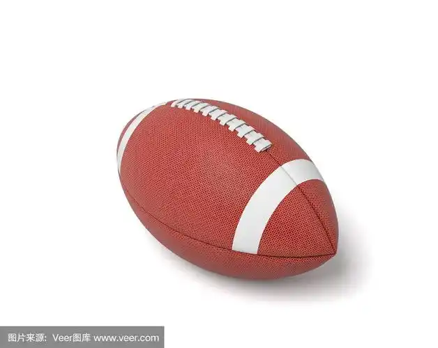球,椭圆形,美式足球,三维图形,白色背景