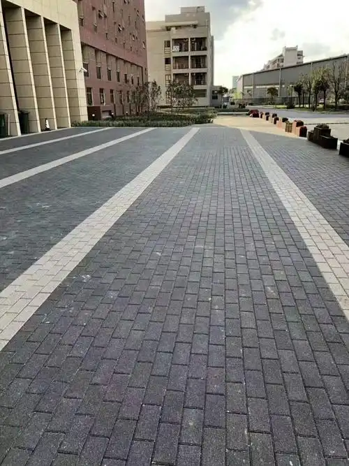 陶瓷透水砖的常用规格及颜色让城市更具活力充满色彩