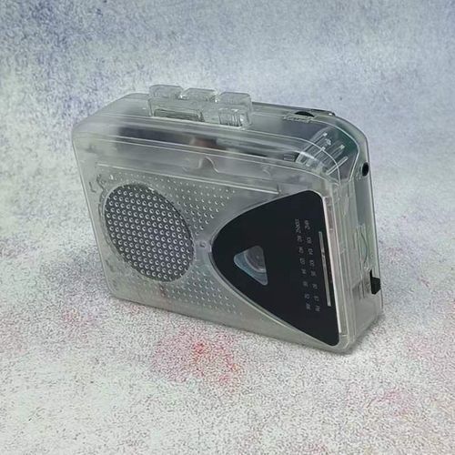 可收音可外放透明随身听全新未拆可搭配eva磁带伍佰范特西等