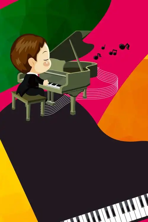 关键词 : 卡通,招生,教学,暑期,钢琴,海报,psd分层,背景,音乐会[声明]
