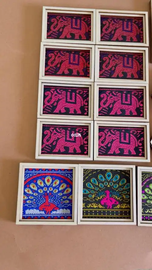 云南旅游伴手礼大象孔雀冰箱贴