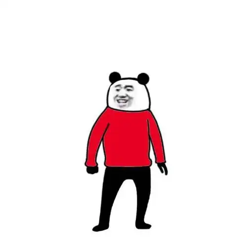 熊猫人全员恶人一组熊猫头表情包原图