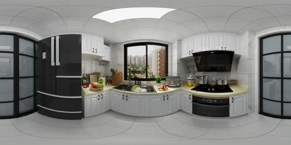 阮家桥公寓厨房-现代