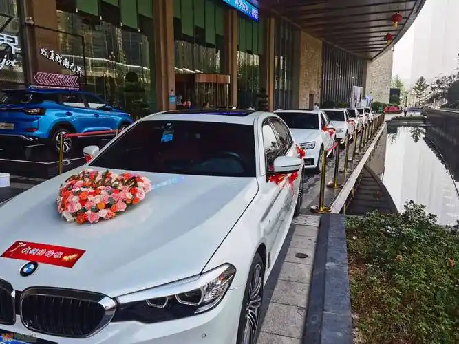 白色奥迪a4l婚车队,有需要的新人联系183831