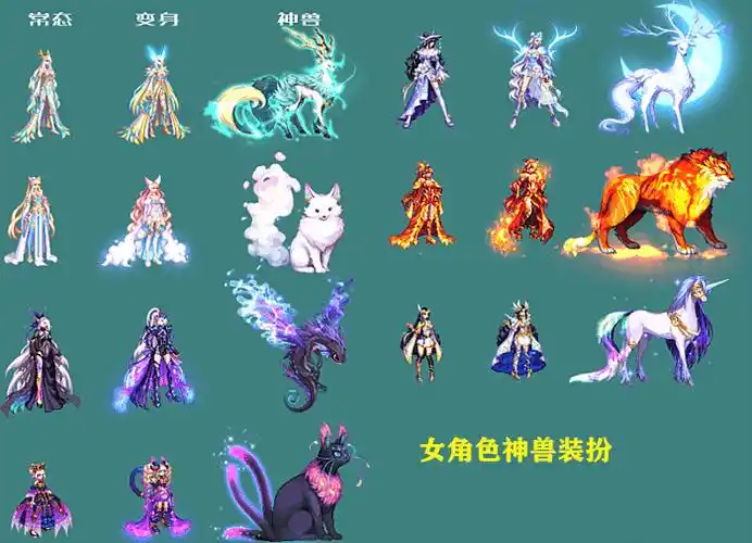 已经推出3期神器装扮,能超过"神兽化灵"的,还并没有存在.