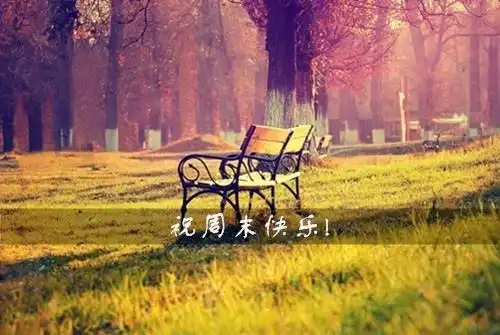 周末愉快最简单一句话唯美句子