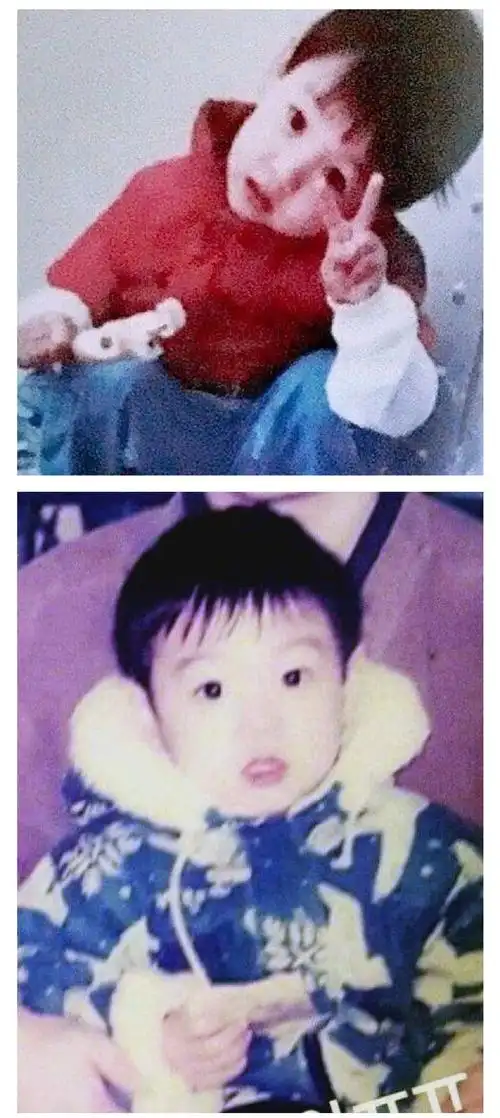 防弹少年团 田柾国 小时候