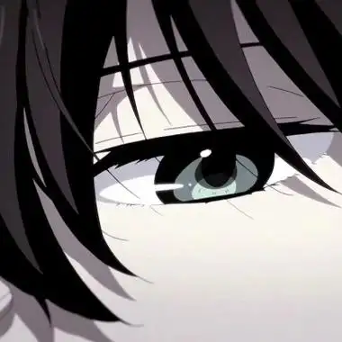 动漫男生头像眼睛露半脸的冷酷男生动漫眼睛头像高清图片