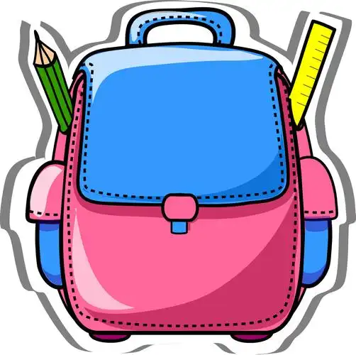 卡通,书包