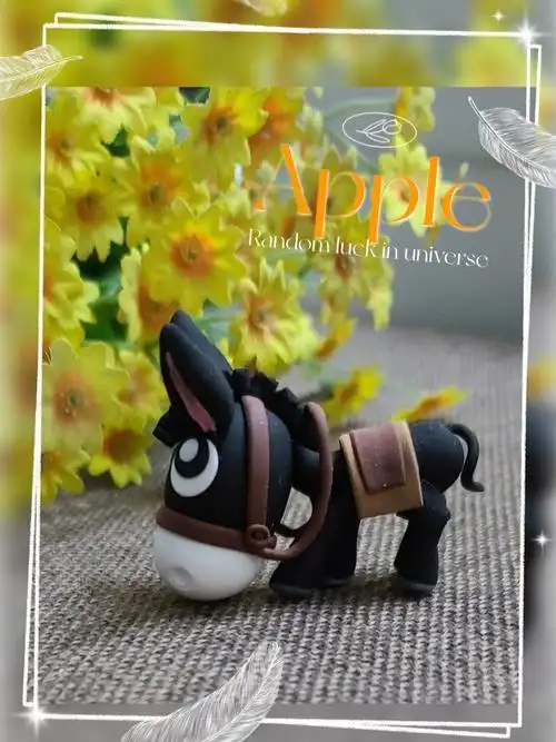 小毛驴带步骤粘土