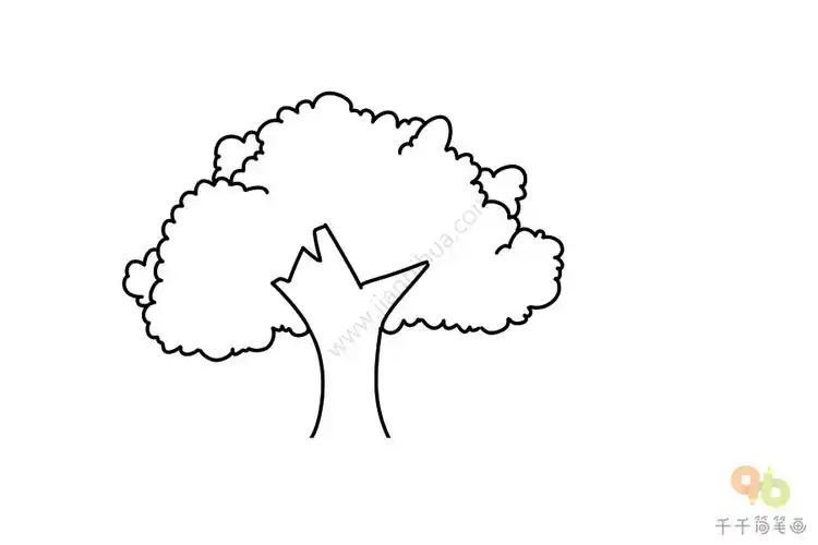 凤凰木简笔画步骤图