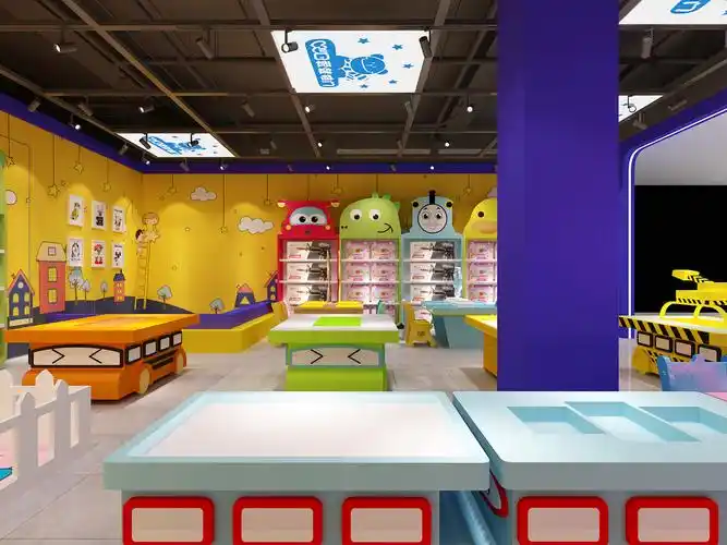 爱就推门玩具店又来山西啦,门店设计图完成,即将开始进行装修