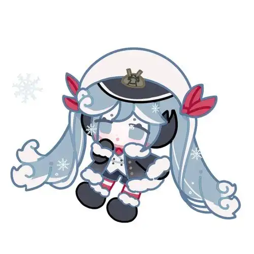 初音未来  #雪初音  #绘画  #q版