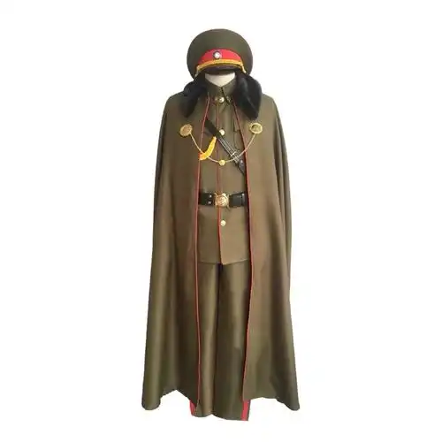 军阀服装带披风军阀风衣军阀制服男陈伟霆军阀装陈伟霆军阀服装上下架