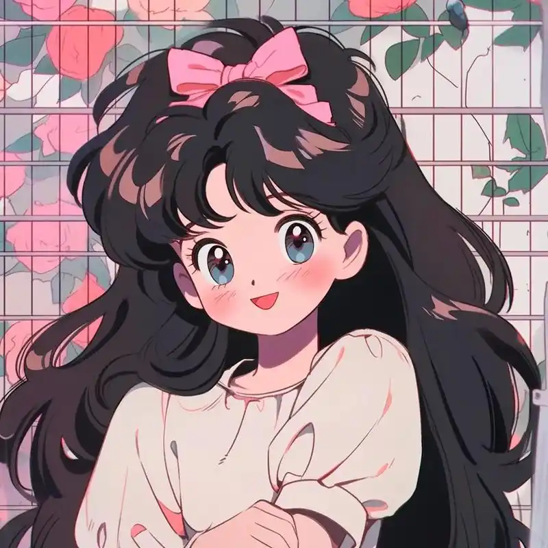 旧漫头像-80s卡哇伊女孩#动漫女头 #旧漫头像 #女生头像 - 抖音