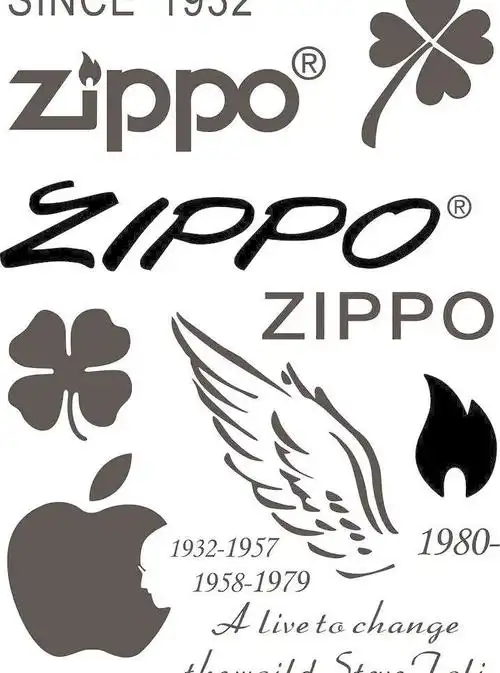 zippo矢量图合集图片