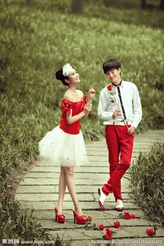 个性婚纱照图片