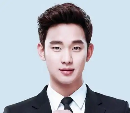 这样的职场精英发型很适合一些从事时尚职业的男士,再搭配一套黑色的