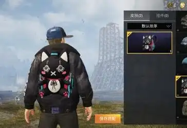 神秘黑猫背包●蓝彩潮人套装