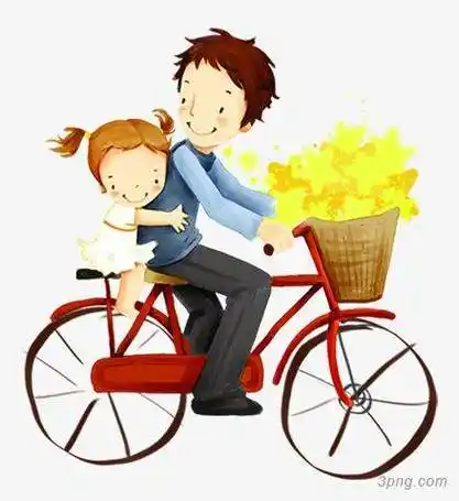 爸爸妈妈卡通画图片 爸爸妈妈的卡通画像图片