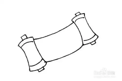 卷轴简笔画怎么画